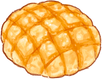 Melon Bread Illustration